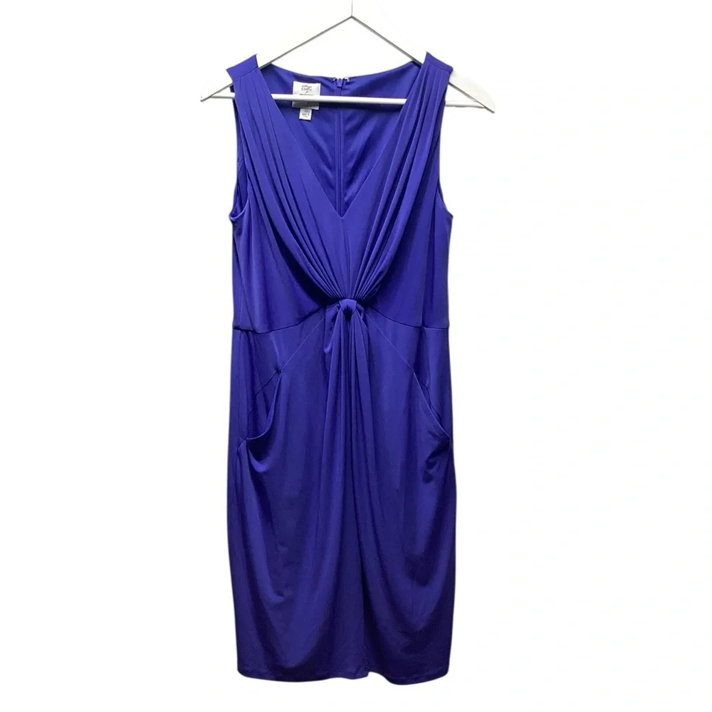 Suzi Chin for Maggy Boutique Party Dress Size 10 Royal Blue